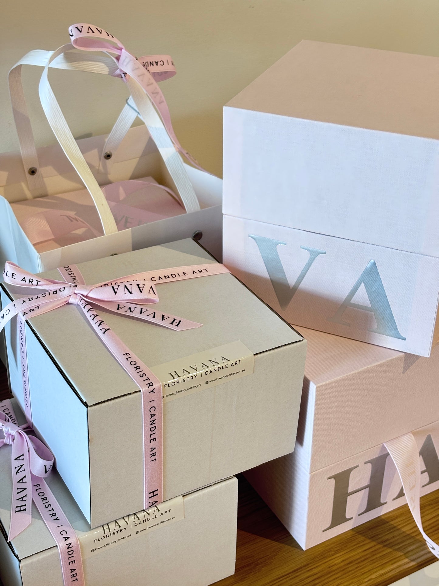 candle gift packing